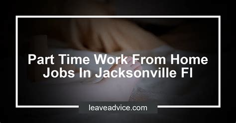 Pay information not provided. . Part time jobs jacksonville florida